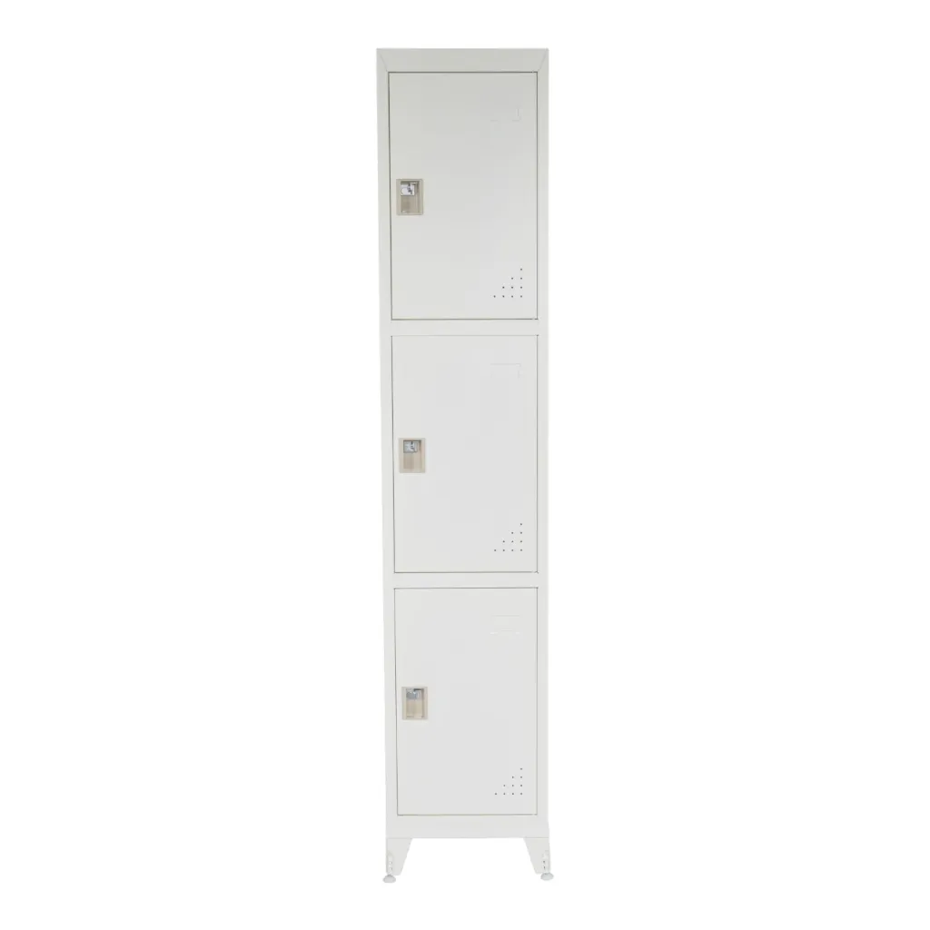 Locker metálico de 3 puertas