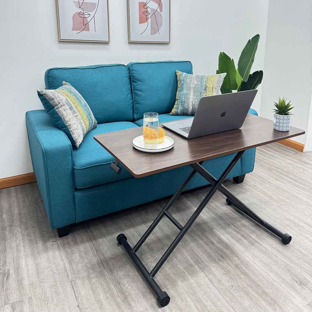Mesa auxiliar con ajuste de altura