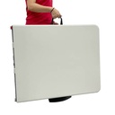 Mesa plegable tipo valija para 6 personas