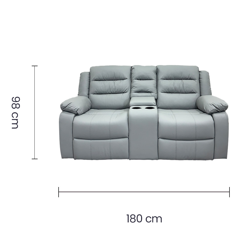 Sofá Doble Reclinable 