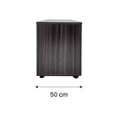 Credenza con puertas y rodines