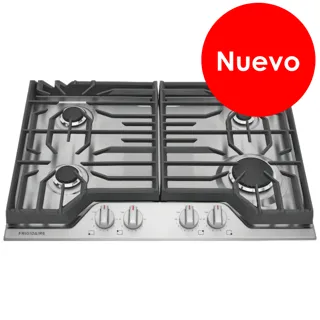 Frigidaire plantilla de gas 30 empotrable 4 quemadores FCCG3027AS - 1