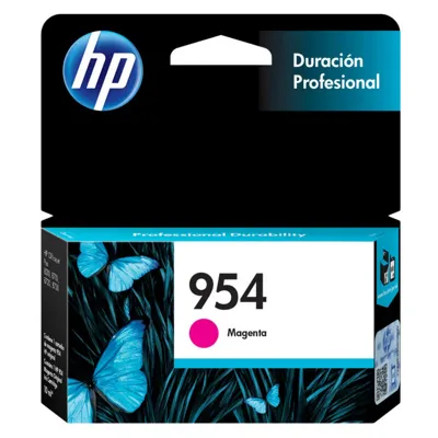 HP cartucho de tinta original 954 magenta L0S53Al - 1