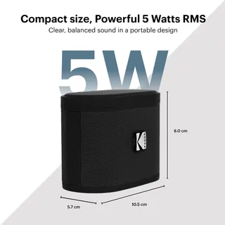 Kodak soundbrix audio portable 5 W color negro - B0DQVCB8GJ - 4