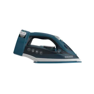 Black + Decker plancha de vapor ceramica cable retractil azul ICR004B-LA - 2