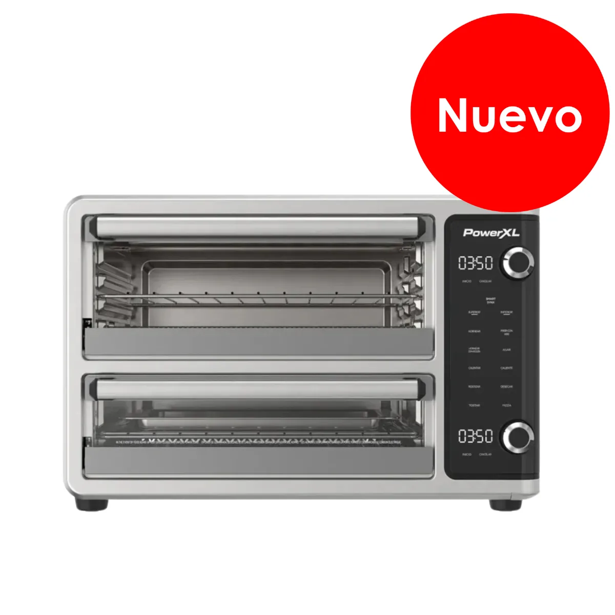 Power XL Doble horno y freidora Aire SMARTSYNX™, TO67D5-1SPLA - 1