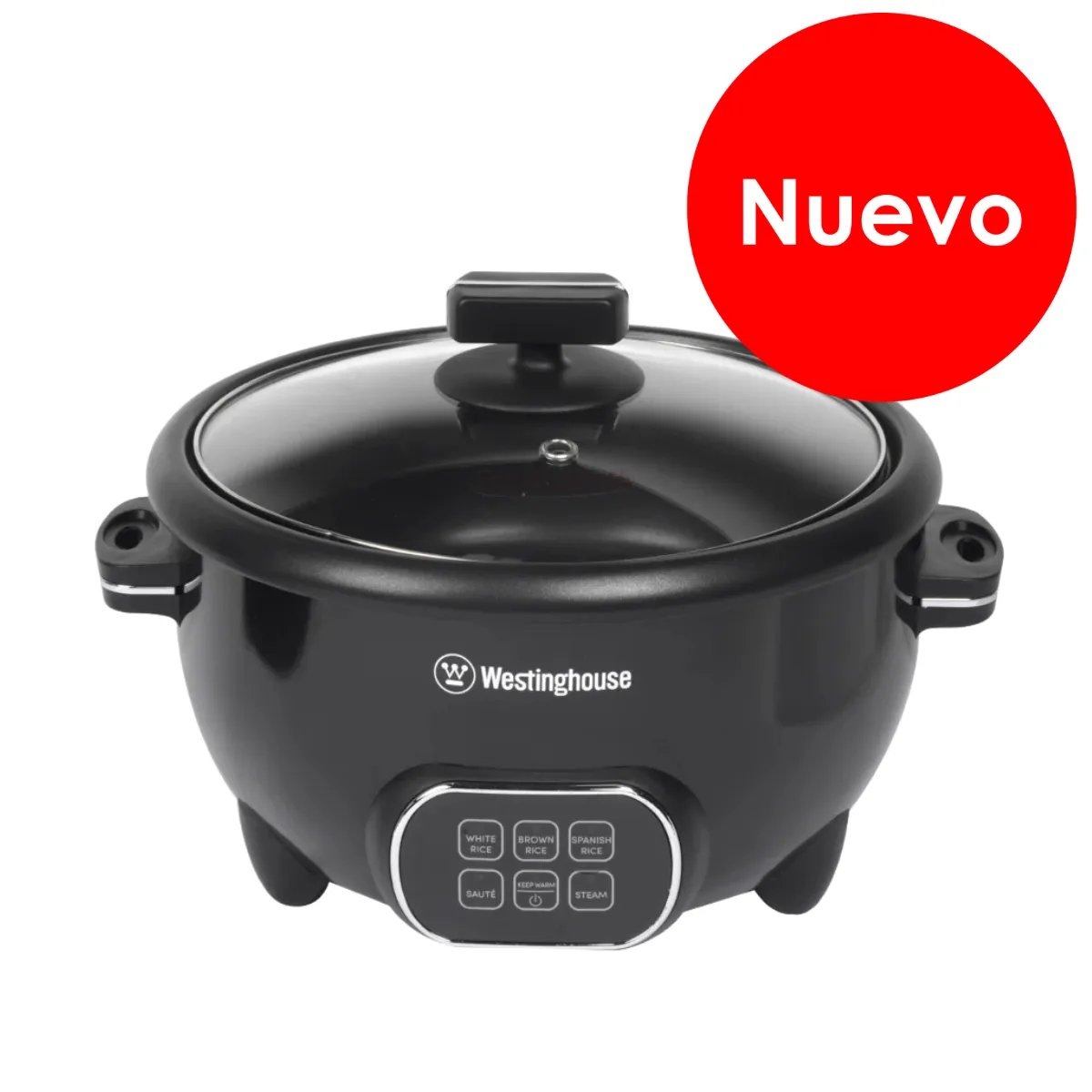 Westinghouse olla arrocera multi usos digital 1.8L 8 funciones negra - WKRCD1020 - 1