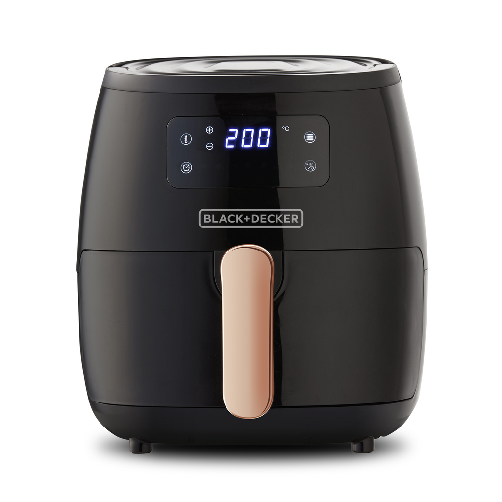 Black + Decker Freidora de Aire Digital 5L negra HFD5005B