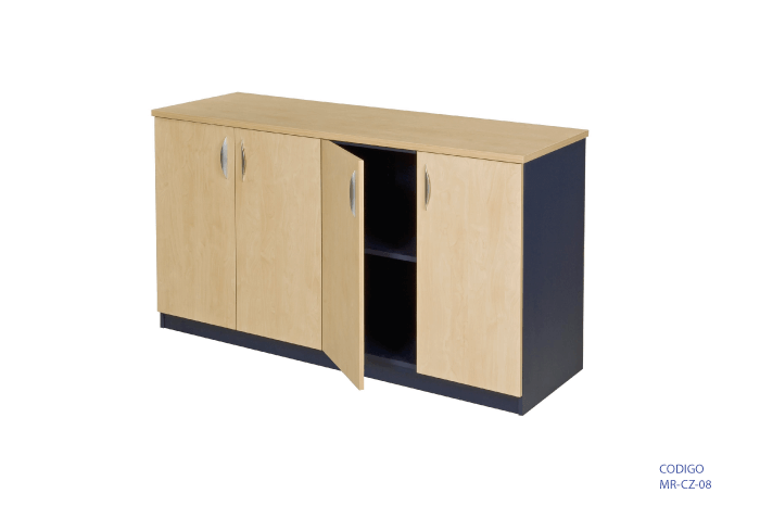 Credenza de 4 Puertas en Melamina