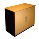 Credenza con 2 Puertas en Madera Aglomerada