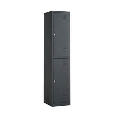 [MR-LK-03] Locker metálico de 2 puertas o compartimentos con aldaba