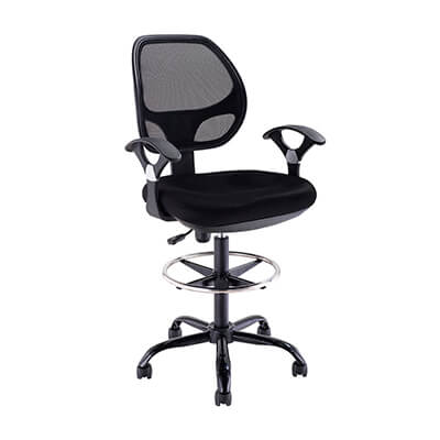 Silla de cajero en malla