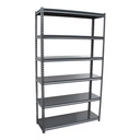 Estantería metálica ajustable de 210x70cm
