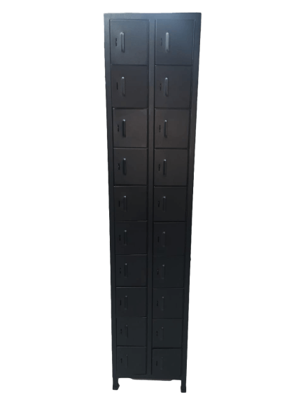 [MR-LK-23] Locker metálico para Celulares de 20 espacios o compartimientos