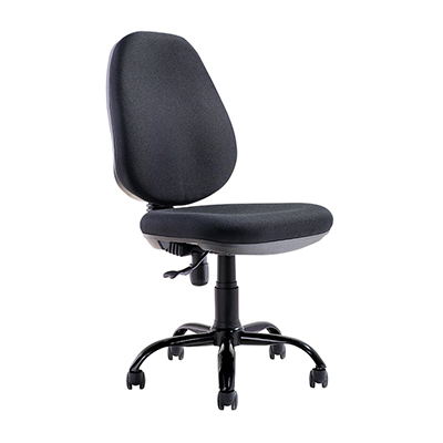 [MR-SI-96] Silla de oficina secretarial en tela - sin brazos