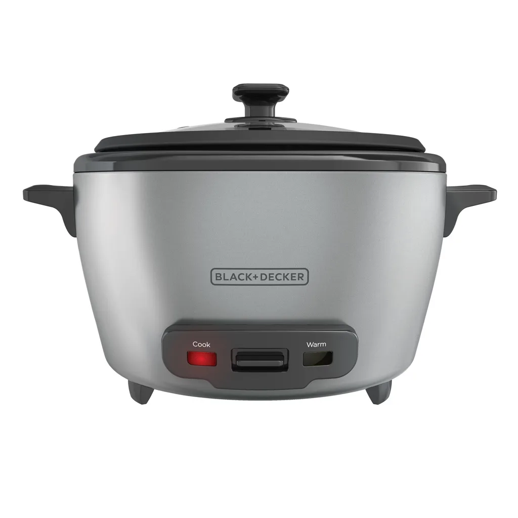 Black + Decker olla arrocera 20 tazas cocidas gris RC5200M