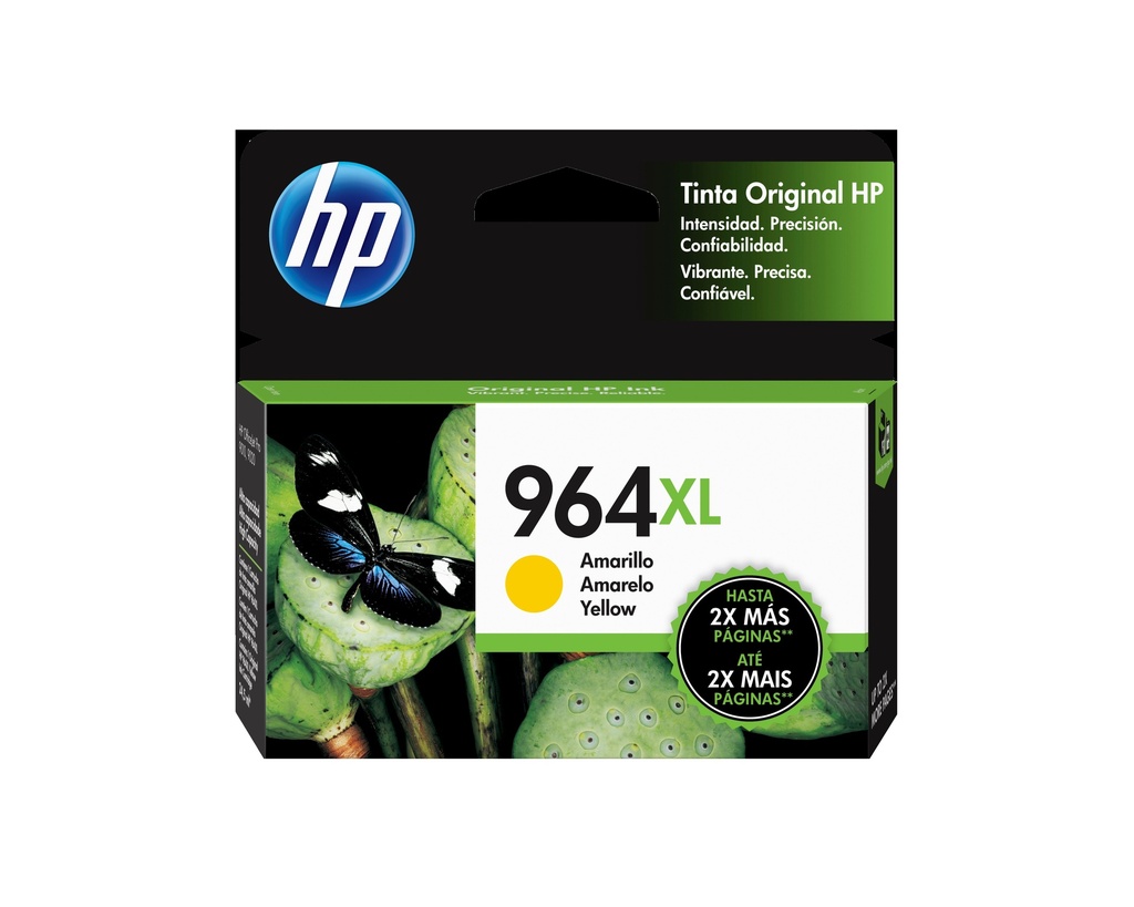 [DTF-HP01808] HP cartucho tinta 964XL amarillo alto rendimiento  3JA56AL