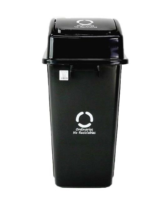 [TK-BAS-06] Basurero reciclaje negro