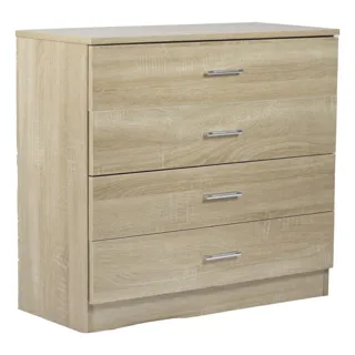 Kenneth Cole mueble gavetero 4 niveles color roble -KCWD20220512-OA