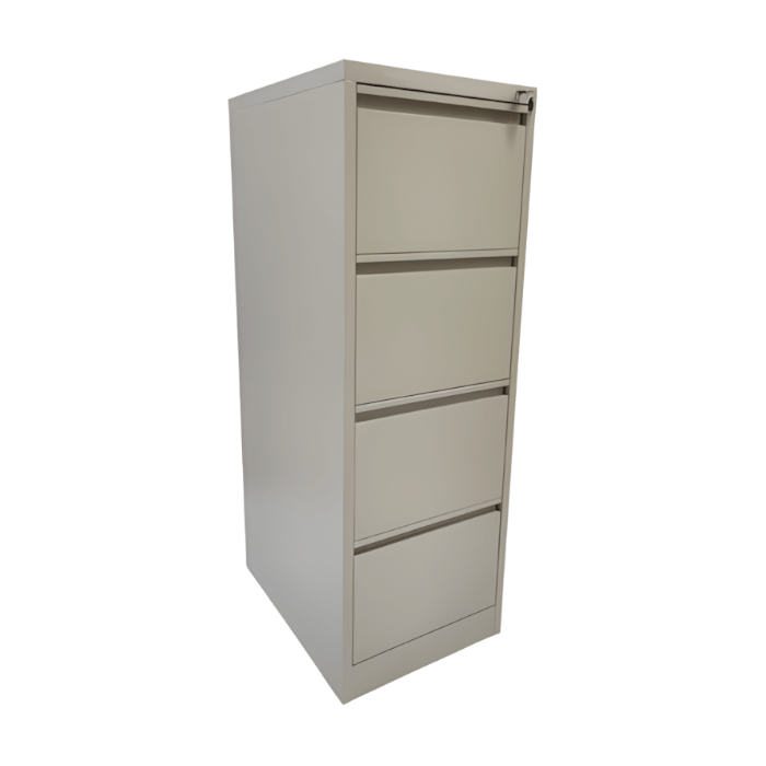 [MR-ARM-09-BG] Archivero Metálico de 4 gavetas (Beige)