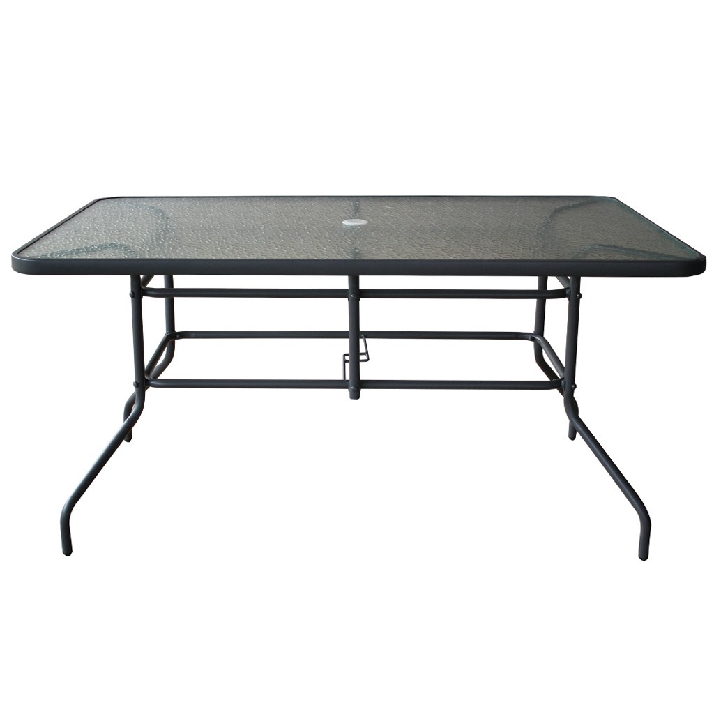 [TK-MS-55] MESA RECTANGULAR 150CMX90CMX72CM NEGRA