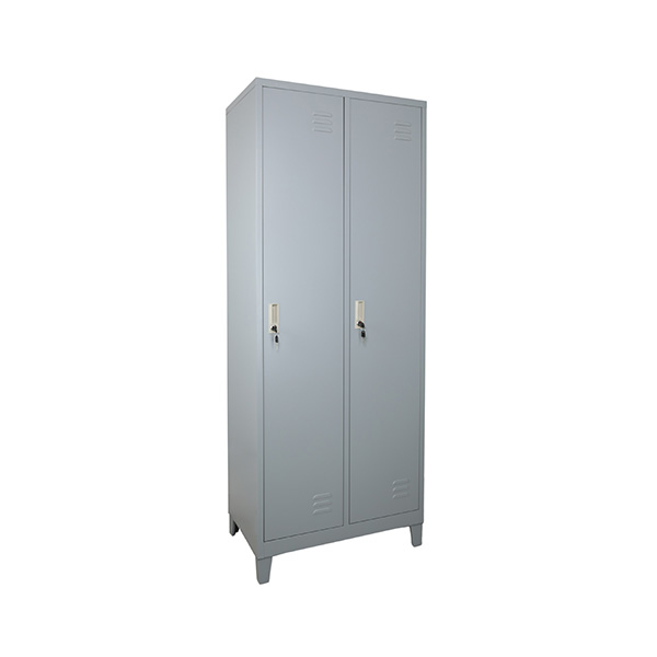 [MR-LK-37] Locker Metálico de 2 Puertas con Llave y Patas