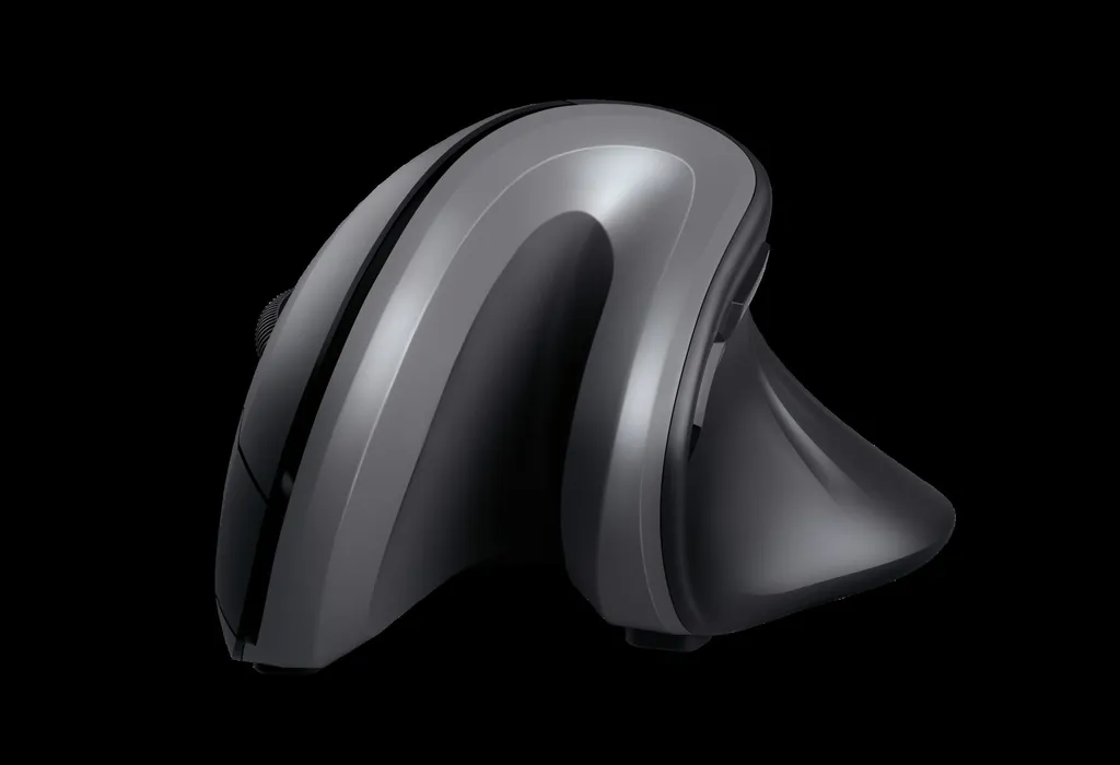 [DTF-TR00068] Trust mouse ergonomico color negro inalambrico vertical - 23507