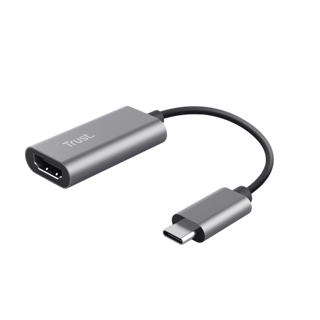 Trust adaptador USB-C a HDMI  Ultra HD 4K multicanal - 23774