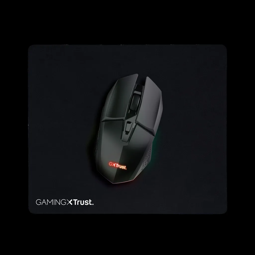 [DTF-TR00122] Trust mouse + mousepad  GXT112fFelox iluminado y alfombrilla de raton - 25070