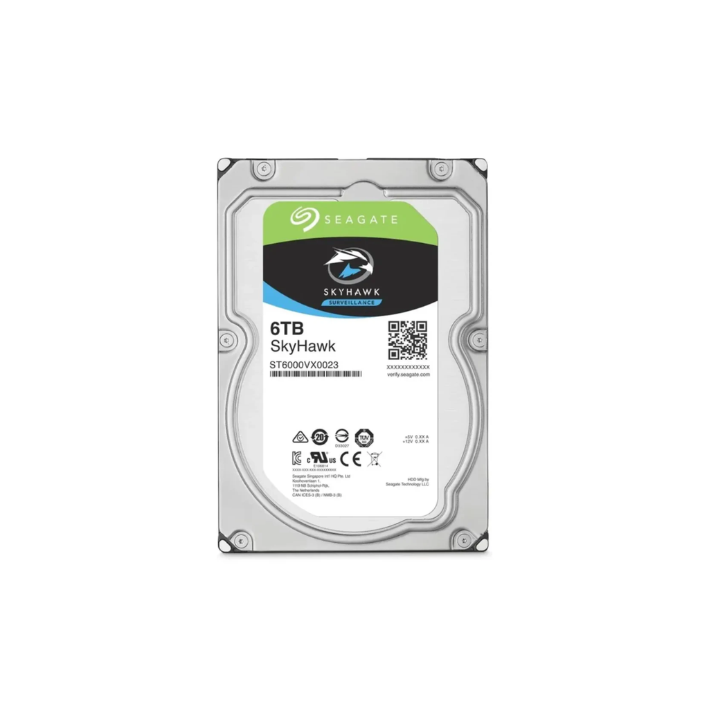 Dahua disco duro seagate 6000GB (6TB) - ST6000VX008-  1.2.23.02.10329