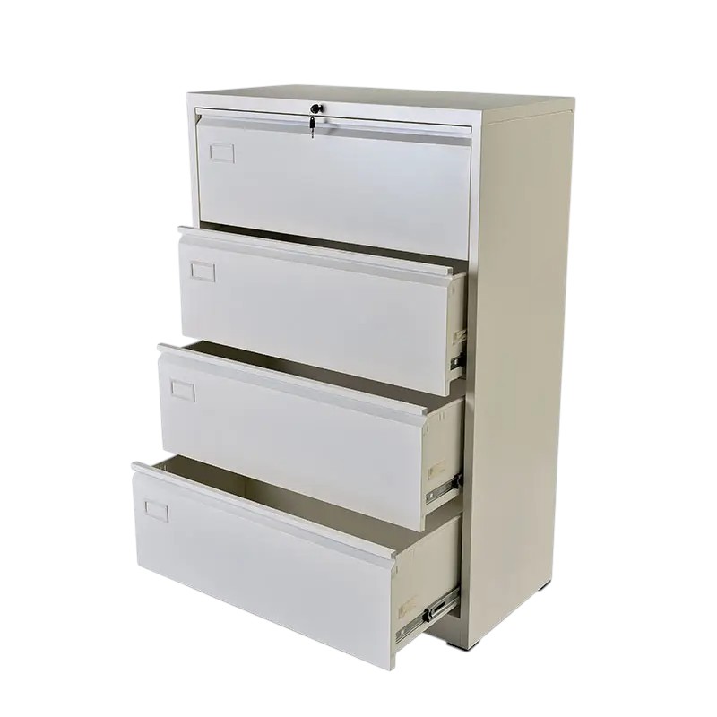 [MSO-ARM-10] Archivo horizontal de 4 gavetas