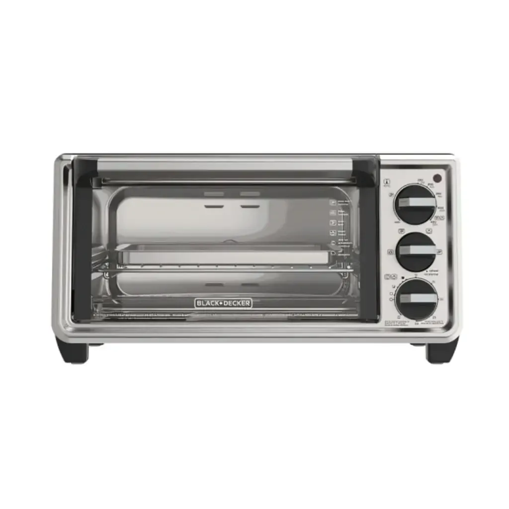 [DTF-BD00481] Black + Decker Horno tostador de 4 rebanadas convección natural, TO4130-0SDLA