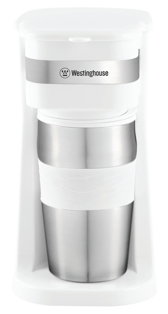 Westinghouse cafetera individual con mug térmico blanca -WKCMGO11WH