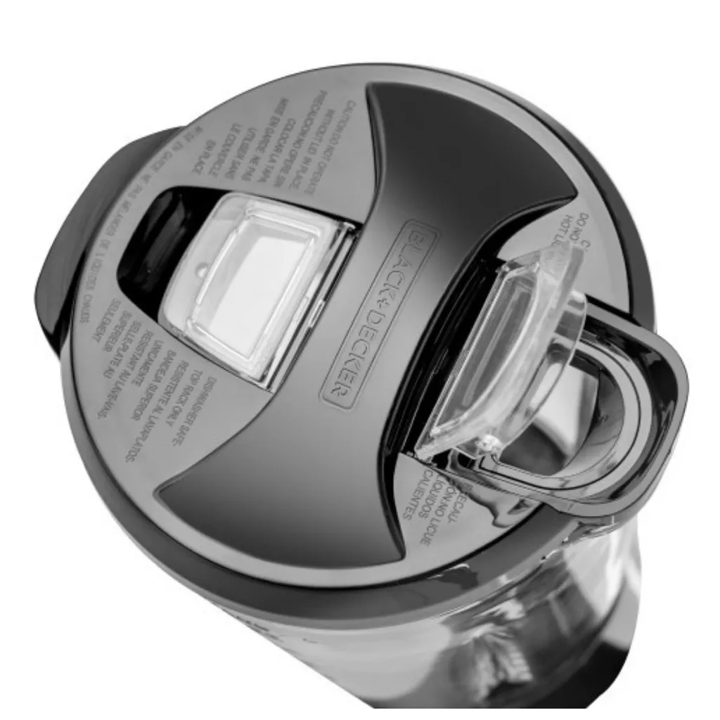 Black + Decker Repuesto jarra vidrio licuadora Tricuadora, Cyclone, Pulverix, Fusion Blade, silenciosa BL1650-04LA