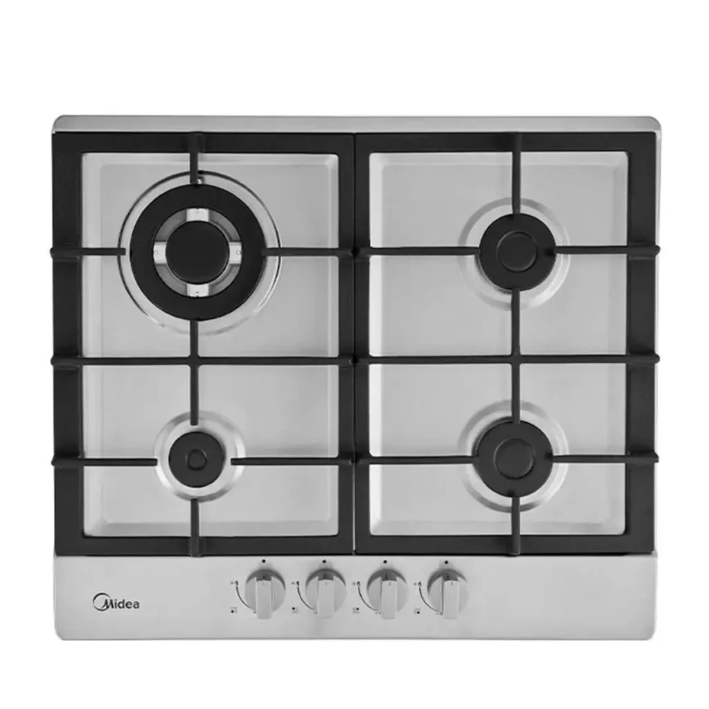 [DTF-MD00118] Midea estufa empotrable a gas 24" color silver MTGB24R3402GS