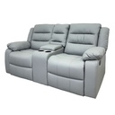 Sofá doble reclinable