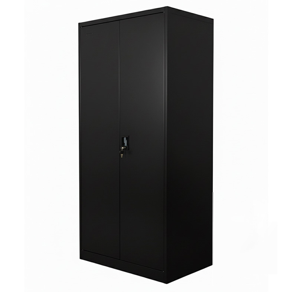 [TK-ARM-07] Armario metálico negro de 2 puertas