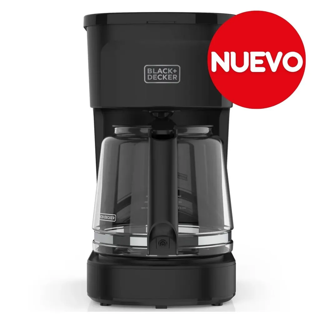 [DTF-BD00511] Black + Decker cafetera 12 tazas vortex switch filtro perman negro mate - CM0021-0BDLA