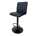 SILLA BAR VINILO ANTIRAYAUDRA NEGRA