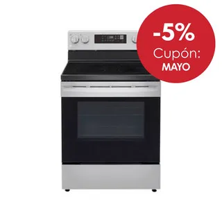 [DTF-LG00013] LG Cocina Eléctrica 30" color Plateado LREL6321S