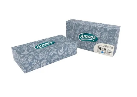 [DTF-AM00048] Amoos pañuelos faciales de papel desechable cosmetico 70 X 3 capas caja de 24unds- F622701
