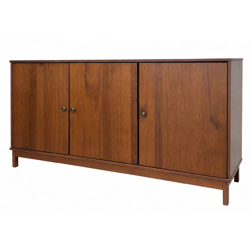 [TK-1962WN] BUFETERA 3 PUERTAS PINO CAFÉ