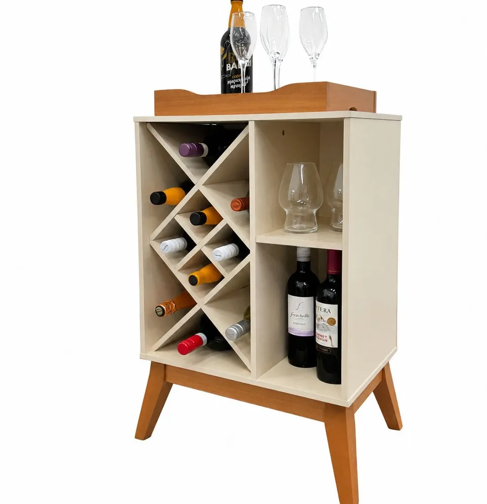 MESA AUXILIAR 50CM OFF WHITE