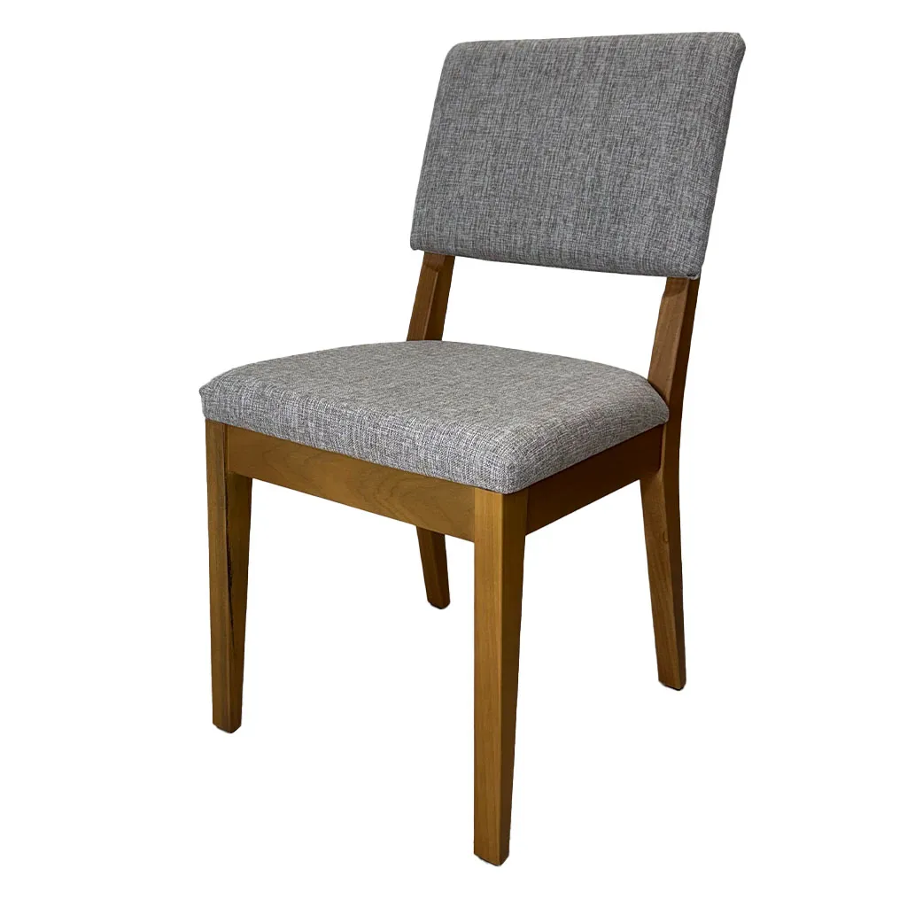 SILLA COMEDOR MADERA GRIS