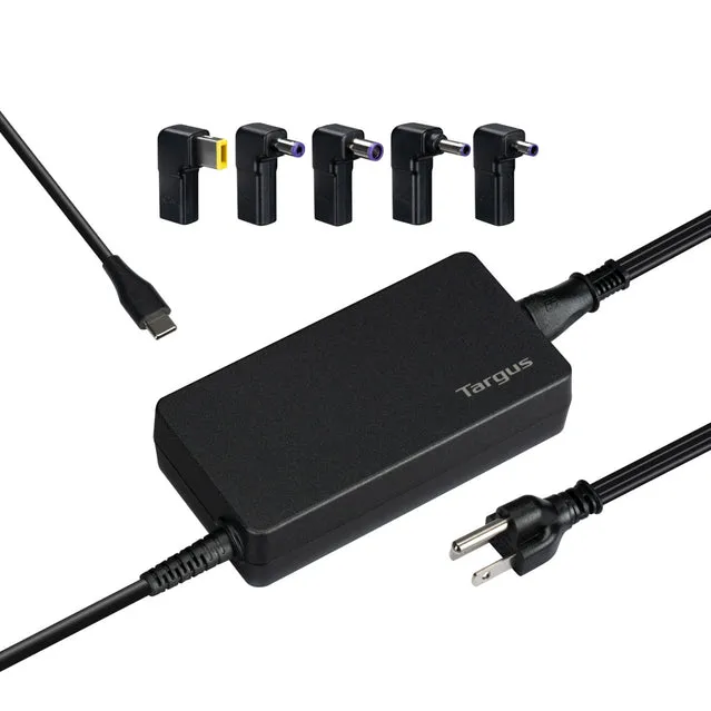 [DTF-TG00296] Targus cargador universal 100W USB-C y legacy cargador kit negro - APM108TT