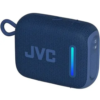 JVC audio portable bluetooth de 5W con luz ambiental resistente al agua azul - XS-KY2115A