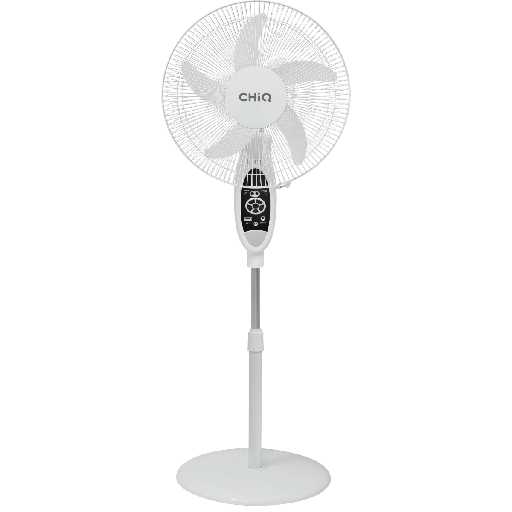 [DTF-CH00044] CHIQ Ventilador Pie Recargable 16" 9 vel temporizador puerto USB Luz Led - CQVF16RN0IT1W