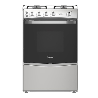 [DTF-MD00086] Midea cocina a gas 24 pulgadas 4 quemadores hierro fundido MGS24F1LGAGG-CA
