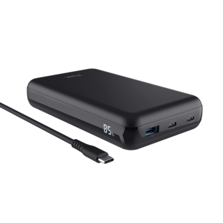 [DTF-TR00105] Trust bateria externa Laro de 100 W para portátiles carga rapida USB-C - 25240