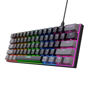 [DTF-TR00113] Trust teclado mecanico gaming GXT 867 Acira con iluminacion RGB - 24885